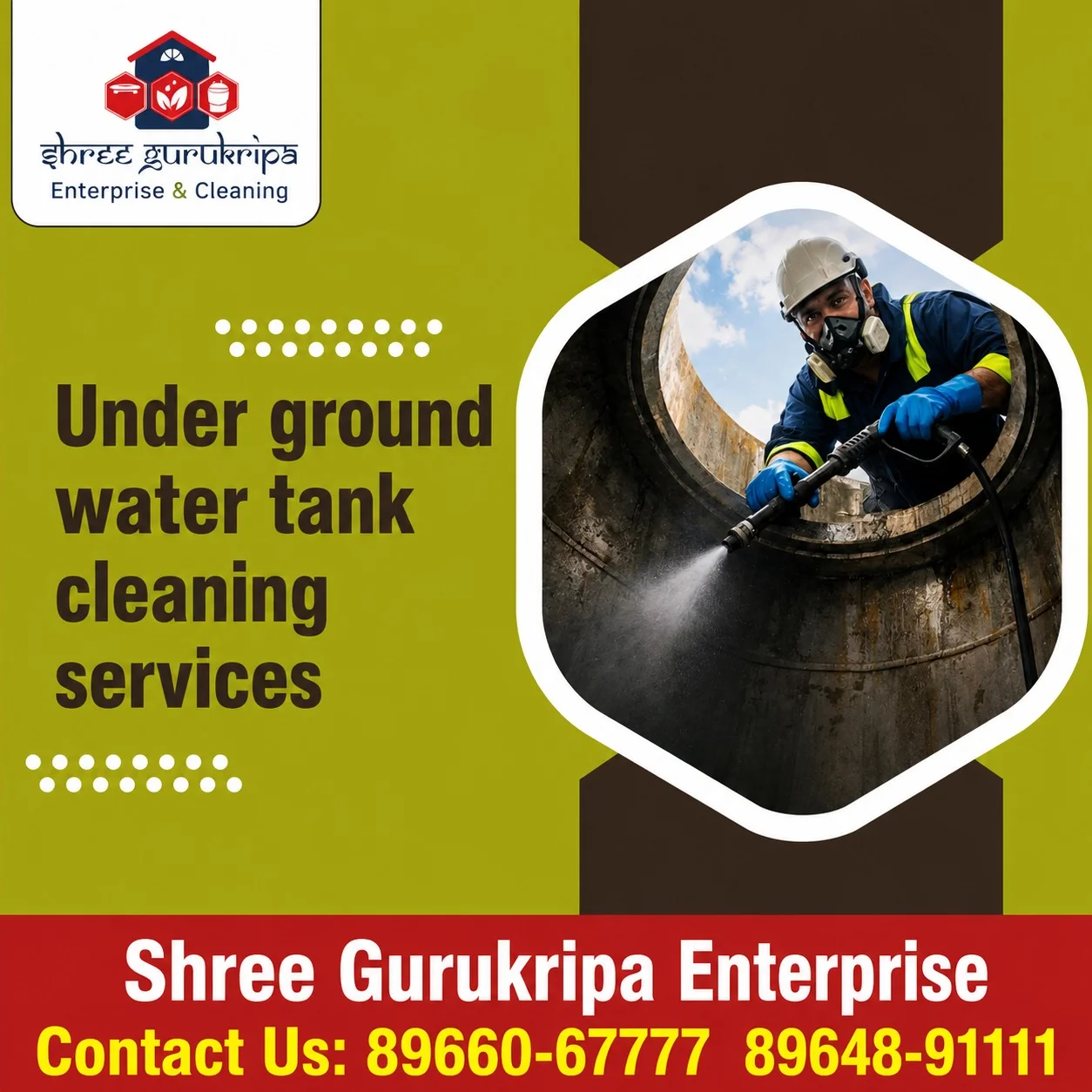 Underground Water Tank Cleaning Services in Indore
